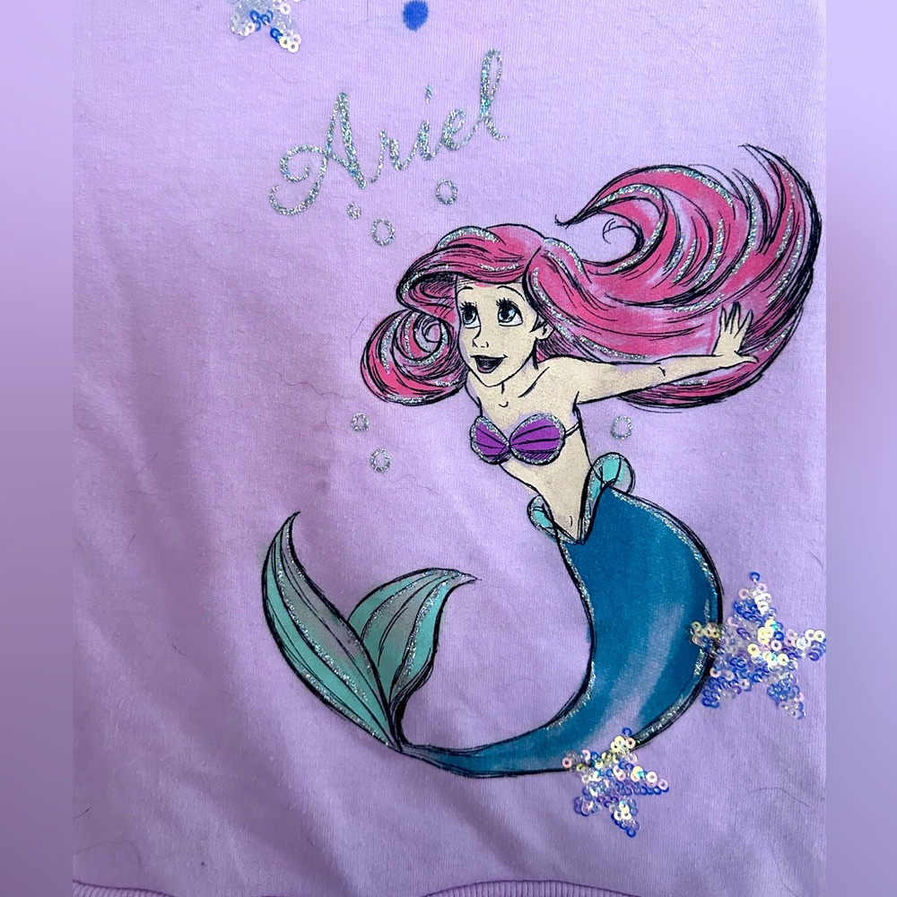 Disney, Little Mermaid, Kids long sleeve